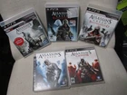 Assassin's Creed COLLECTION (Sony PS3) 5-GAME LOT Playstation 3