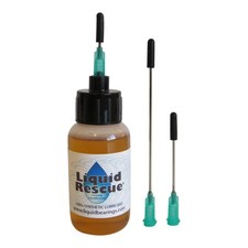 Liquid Rescue 100 -Synthetic 0il for turntables  phonographs, Quieter Operation