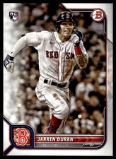 2022 Bowman Jarren Duran #84 Rookie Card Boston Red Sox. rookie card picture