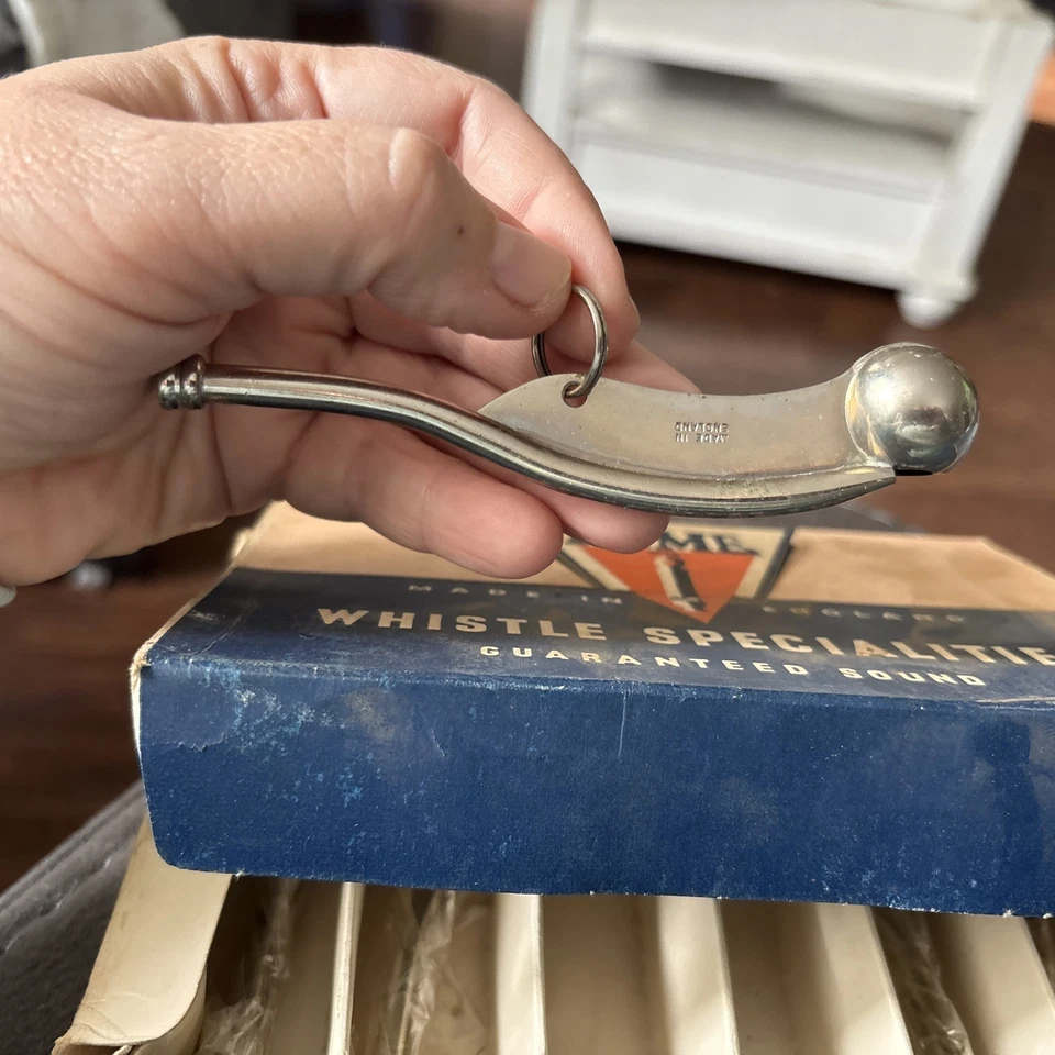 Труба боцмана ACME NO 12 — первоклассный латунный темно-синий свисток, сделано в Великобритании, инструкции - Изображение 4 из 4