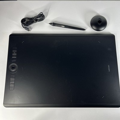 Wacom Intuos Pro PTH-860 Large Graphics Tablet w/ Pen & USB Cable Tested