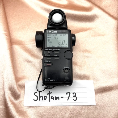 SEKONIC L-508 ZOOM MASTER exposure meter Operation confirmed from Japan used