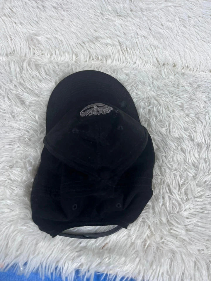 Gorra Timberland Gorra A Presión Negra Bordada Logo Árbol Para Hombres Talla Única Exterior Foto 4 de 4