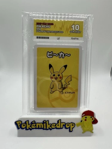 Pokemon ACE Gem Mint 10 Pikachu Japanese Old Maid