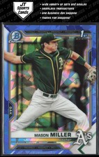 2021 Bowman Draft Sapphire Mason Miller BDC-85 1st San Diego Padres