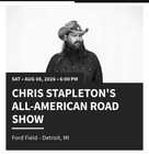 Chris Stapleton's All-American Show in Detroit | Section C, Row 2 (4 Tickets)! — photo 1
