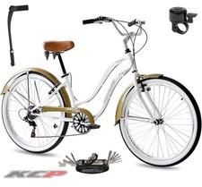 Damen Citybike 26 Zoll KCP Shimano Fahrrad Schutzbleche Ständer Klingel
