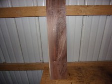 1 PC WALNUT BOARD KILN DRIED LUMBER WOOD LOT F260F 29 5/8"X 6 3/8"X 7/8" FLAT