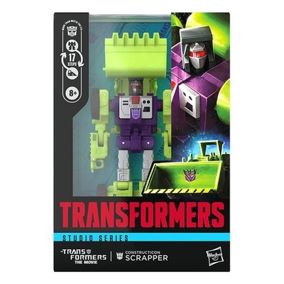 Hasbro The Transformers The Movie Voyager Class AF Constructicon Scrapper
