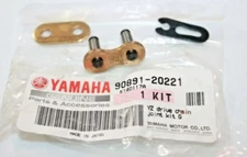 YAMAHA 90891-20221-00 YZ WR 520 Drive Chain Joint Master Link QTY 2