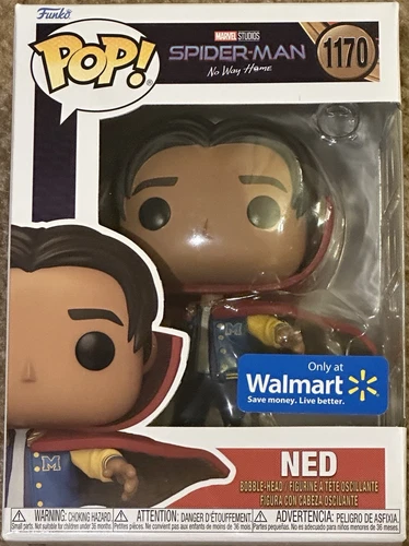 Funko Pop! Marvel Spider-Man No Way Home Ned #1170 Walmart Exclusive