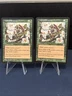 MTG - Magic The Gathering - Wall Of Blossoms X 2 - Stronghold- NP/ LN!