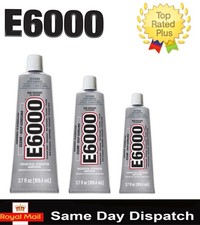 E6000 Glue 29.7ml / 14ml /59ml / 110ml Adhesives Multipurpose Rhinestones Craft.