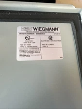 WEIGMANN B080804CH 8X8X4 ENCLOSURE METAL