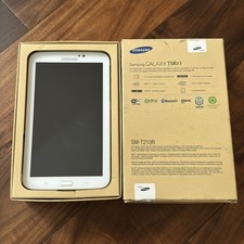 Samsung Galaxy Tab 3 - 16GB / SM-T217S White Sprint - Works Tested