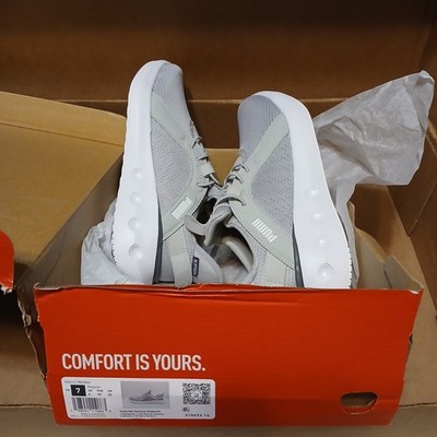 PUMA Mens 7 Softride Carson Ease Running Sneakers Shoes Grey