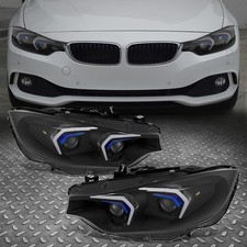 Led Switchback Hid Projector Black Headlight For 14-20 Bmw F32 F33 428i 430i 435 Led Switchback Hid Projector Black Headlight For 14-20 Bmw F32 F33 428i 430i 435