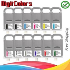 Full Set of 12 PFI-701 Ink Tank for Canon IPF 8000s 9000s 8000 9000