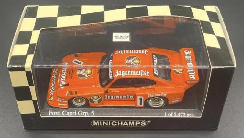 Minichamps 1/43 Ford Capri Turbo Gr.5 Team Zakspeed DRM 1982 Ludwing 430828501 Foto 3 de 4