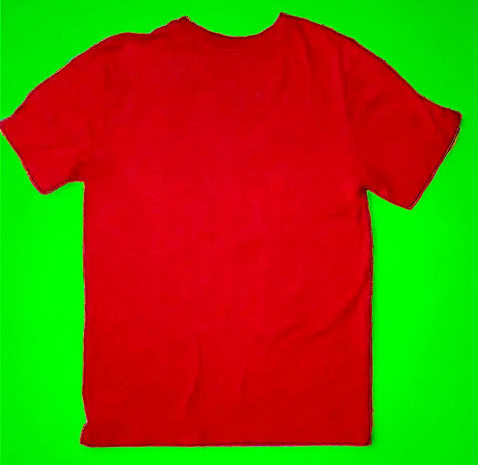 Marvel Boy's Red Graphic Print " Fearless Hero For Life" T-shirt Size Medium - Image 2 of 4