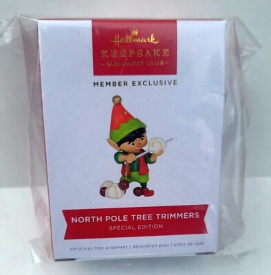 Hallmark 2022 North Pole Tree Trimmers - Special Ed KOC Exclusive 1 of 4000 MIB