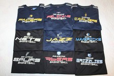 NWT Boys NBA Majestic S/S Polyester Tee T-Shirt Multiple Teams  Sizes