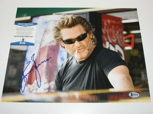 Kurt Russell Signed Death Proof 11x14 Movie Photo Beckett Coa Proof Tombstone Ebay