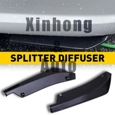 Rear Bumper Corner Lip Canard Splitter Diffuser Body Kit For Honda Accord Civic
