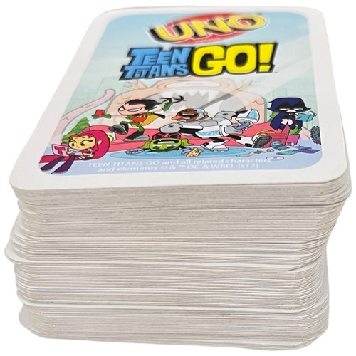 Uno Card Game Teen Titans Go! Edition - COMPLETE - EUC - Mattel - Picture 4 of 9