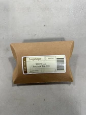 LONGABERGER 2007 FALL FOILAGE LEAF TIE-ON “NEW” B42 #3