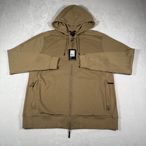 Chaqueta táctica 5.11 para hombre talla XL Elmwood ropa deportiva cremallera completa polar nueva con etiquetas