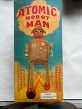 Atomic Robot MAN 1930 12" version Schylling 1990's w key coa    1124