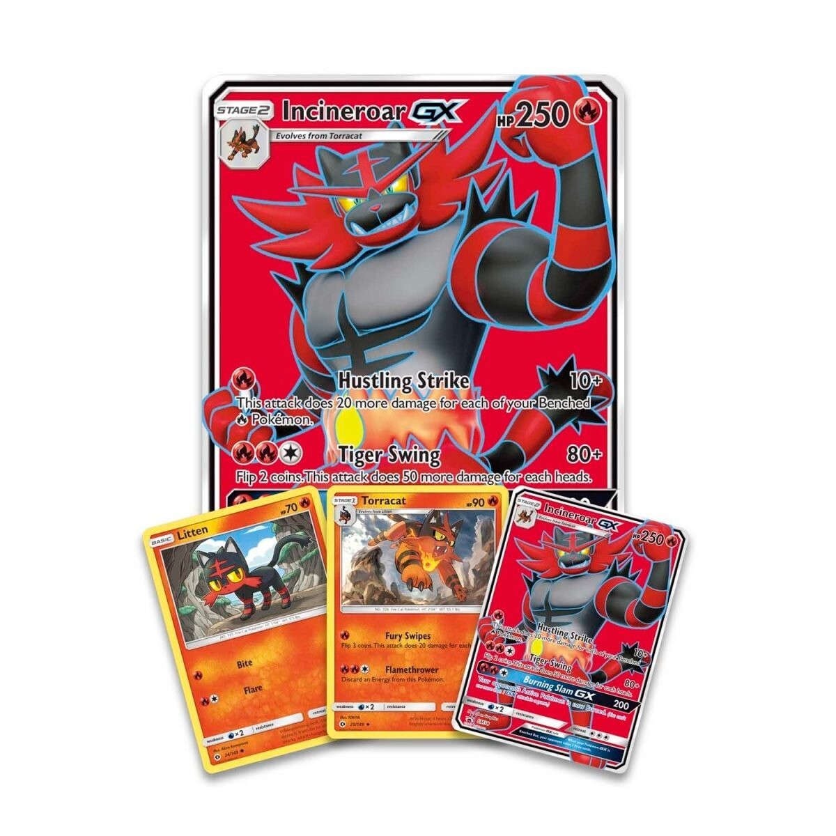 Pokemon Incineroar GX Premium Collection (FACTORY SEALED)