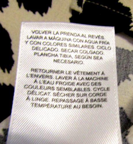 NUEVO CON ETIQUETAS ALFRED DUNNER MARRÓN JIRAFA ABOTONADA BLUSA MANGA 3/4 TOP TÚNICA 3X - Imagen 15 de 15