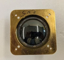 40mm Germanium Infra Red Lens w/ Brass Housing – laser IR, LWIR