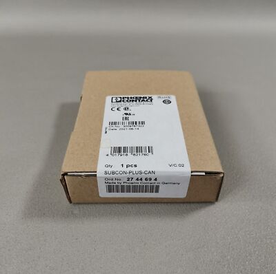 Phoenix Contact 2744694 Subcon Plus Can New Original Packaging Sealed