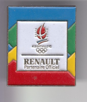 Pin's Officiel Olympique D'Albertville 1992 - Logo JO - Taille ~24 Mm - France (Rare)