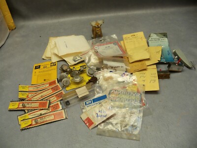 Mixed Lot New & Used Transistors Diodes Rectifiers GE Motorola & More