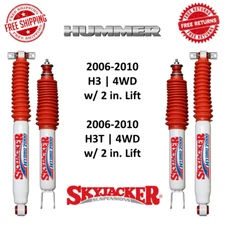 Skyjacker Front & Rear Hydro Shocks Set For 06-10 Hummer H3 & H3T 4WD w/ 2" Lift