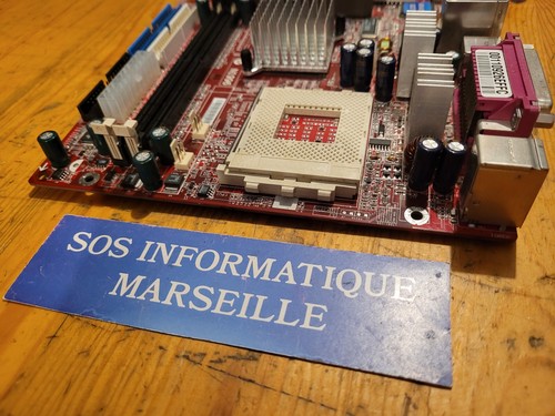 Carte Mère MSI MS-7061 VER : 1.0 + Dissipateur et Ventilo + CPU et Platine AR - Afbeelding 8 van 13