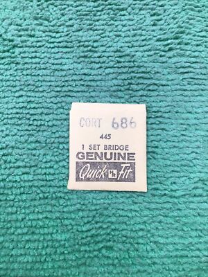 Cortebert 686 Set Bridge Setting Lever Spring Watch Part 445/117