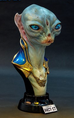 ECC Ancient Alien Bast-ET Life Size Bust Büste Elite Creatures Bastet Bast'et