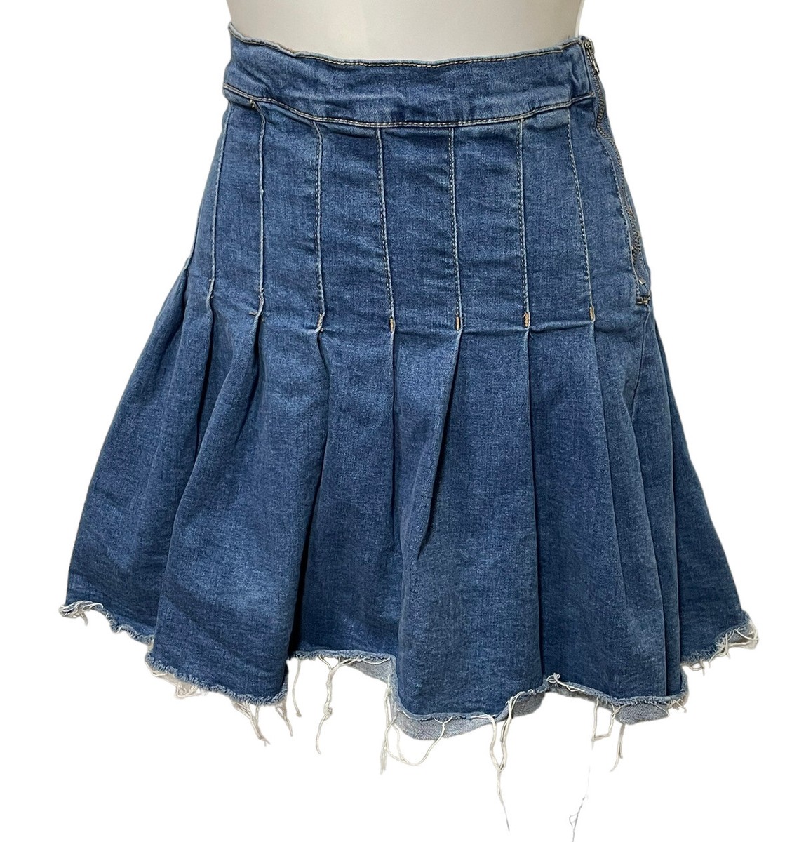 Shirt Pleated Skirt From How To Turn Jean Pants Into A Skirt Light