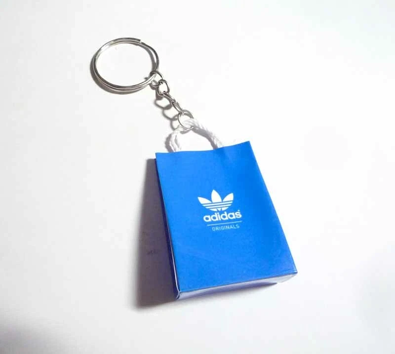 Adidas top logo keychain