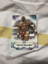 2021 Topps WWE Base Superstar Roster Card #132 Shelton Benjamin wrestling card