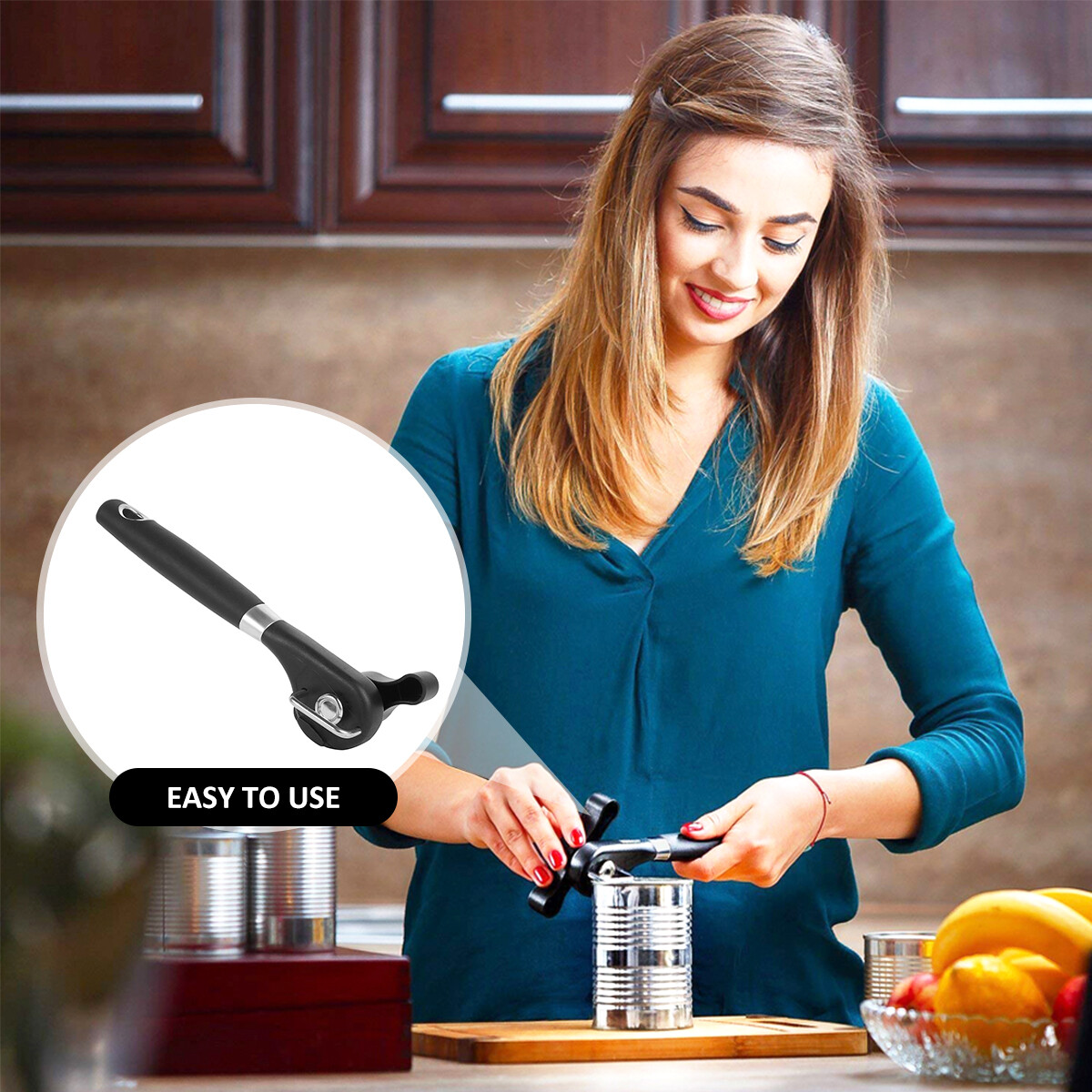 Manual Can Openers Handheld Can Openers Cut Tin Lids Jar Bottle Caps