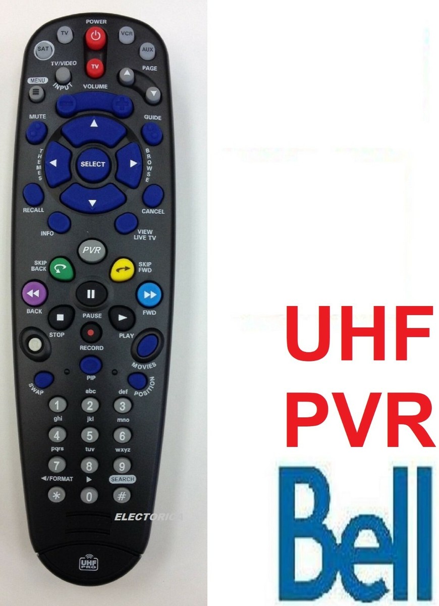 Bell Ir Uhf Remote Compatible With Multiple Models BELL IR Universal ...