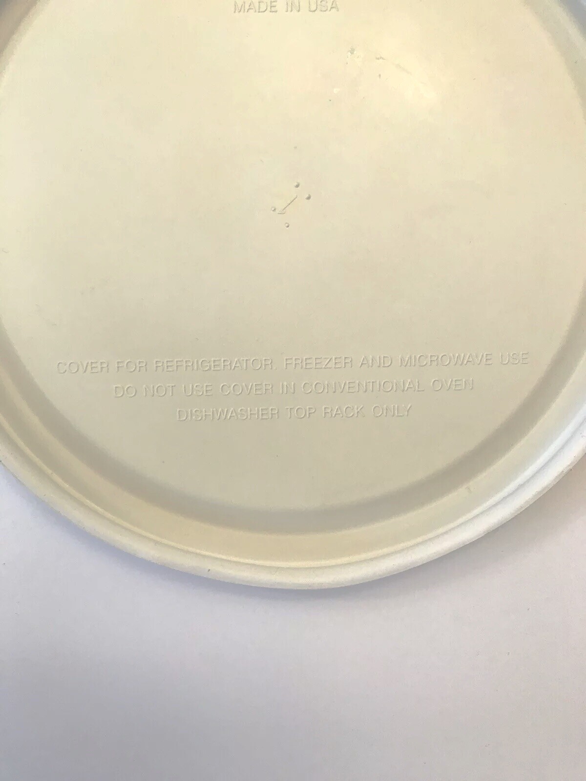 NEW Pyrex Mixing Bowl Plastic Rubber Storage Round Cover Lid #7402 Dark Blue