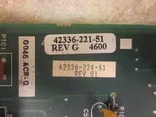 For Parts, Allen Bradley 42336-221-51 Ctrl Board w/1336-EN30 A, Stock in the USA
