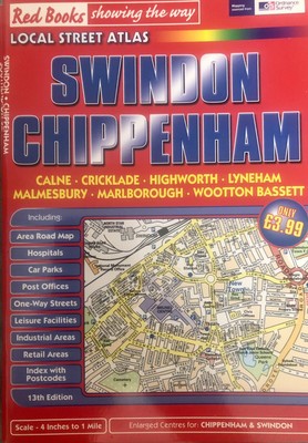 Swindon Cheltenham Original Red Books Street Atlas